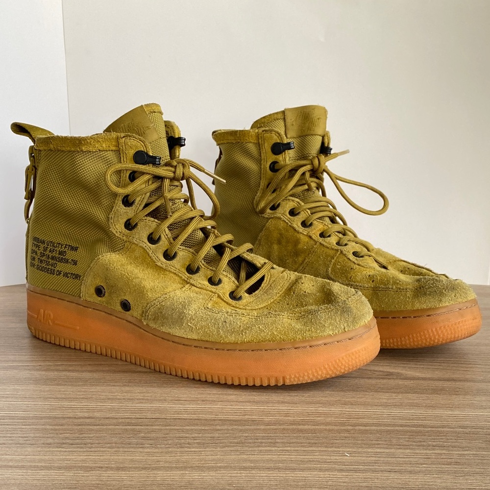 Nike SF Air Force 1 Mid Men’s Shoe Olive Green